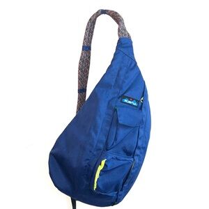 Kavu Royal Blue Rope Sling Bag
